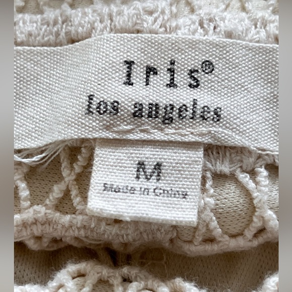 Women’s Shorts by; IRIS Los Angeles! Crocheted With Liner, For Women Sz-Med!!… - Picture 4 of 5